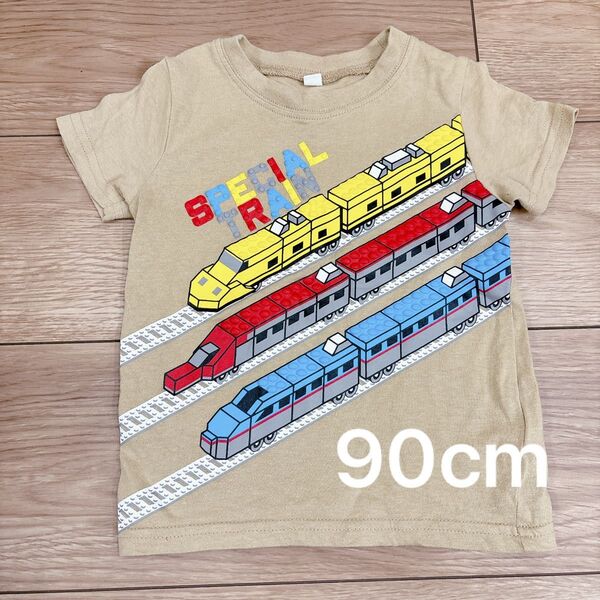 新幹線 半袖Tシャツ 90cm