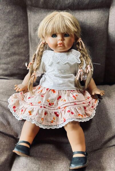 Vintage 1980s Baby doll Zapt creation