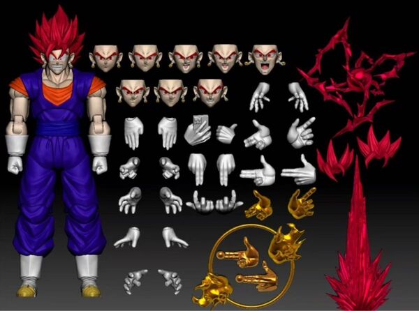s.h.figuarts ドラゴンボール スーパーサイヤ人ゴッドベジット