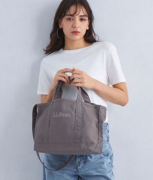 【別注】 グローサリー トートバッグ M ライトグレー 新品 定価¥4,950