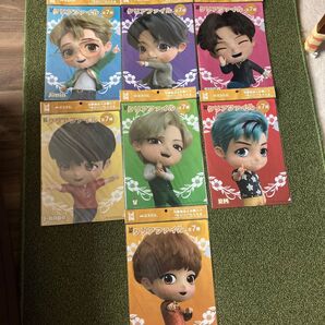 BTS TinyTAN クリアファイル全7枚セット