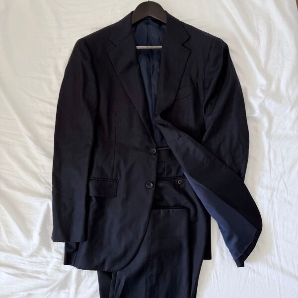 BEAMS F Lolo piana生地 SOFT TOUCH スーツ 50 ビームスエフ セットアップ ジャケット ロロピアーナ