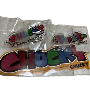 チャッキー アクリルキーホルダー&ステッカー3個セット