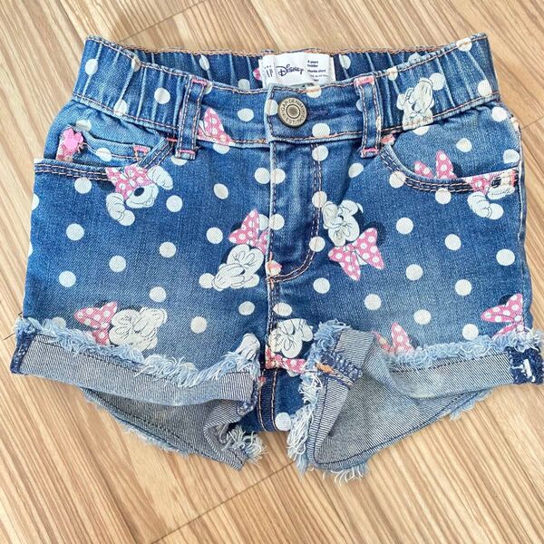 GAP デニム ショートパンツ ミニー 短パン 105cm