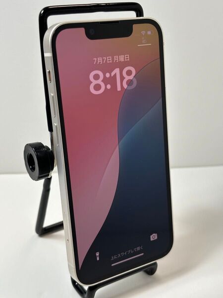 【超美品】iPhone 13 mini 128GB スターライト SIMフリー 純正バッテリー最大容量100%