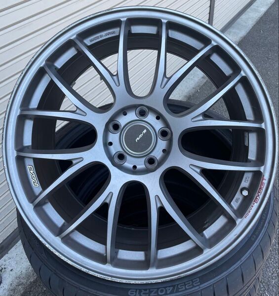 RAYS HOMURA2×8GT 112 8.5J +43 ベンツ アウディ フォルクスワーゲン 2本 レイズ ホムラ 軽量