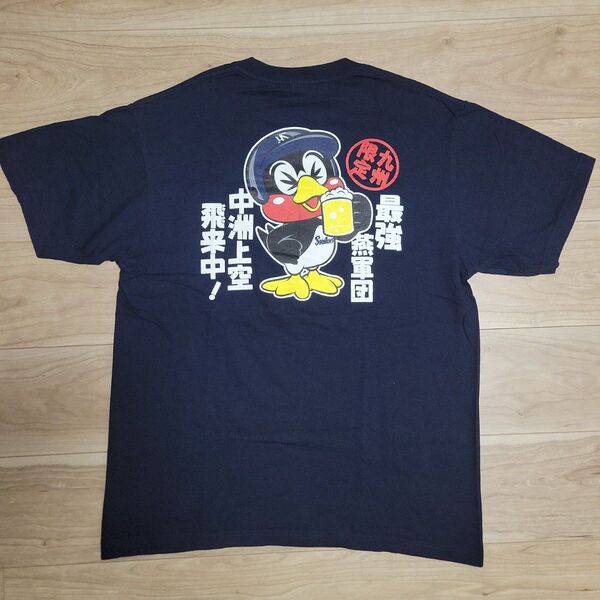Lサイズ 東京ヤクルトスワローズ 九州限定 つば九郎Tシャツ