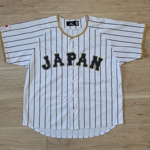 S-Mサイズ MIZUNO 侍ジャパン レプリカユニフォーム 山田哲人