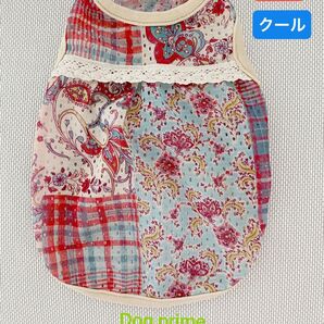 Dog primeさんのクール素材 カワイイ夏のトップスSSサイズ チワワ ティーカップ 極小犬