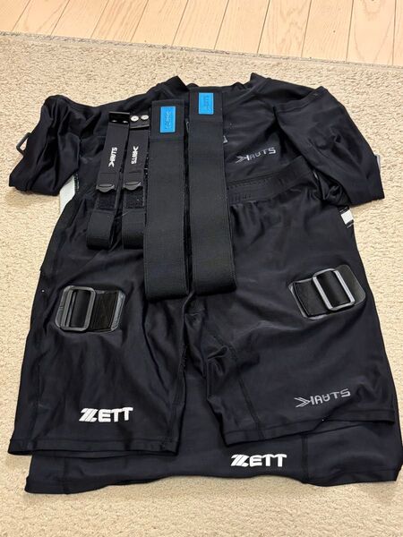 ZETT KAATS ベルト付シャツ&パンツ Oサイズゼット 加圧