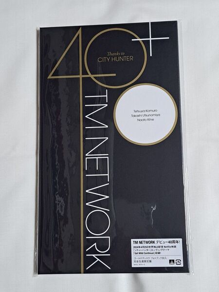 完全生産限定盤 フォトブック封入 TM NETWORK 2CD/40+ 〜Thanks to CITY HUNTER~Ama特典無