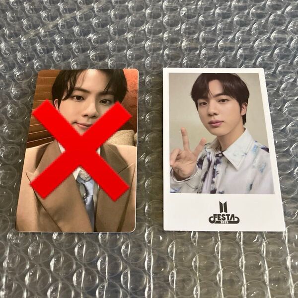 BTS FESTA 2025 weverse特典 ジンJIN フォトカード