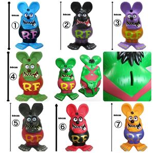 【新品 送料無料】 ラットフィンク ジャンボ コインバンク 貯金箱 ラットフィンクフィギュア FUNKO