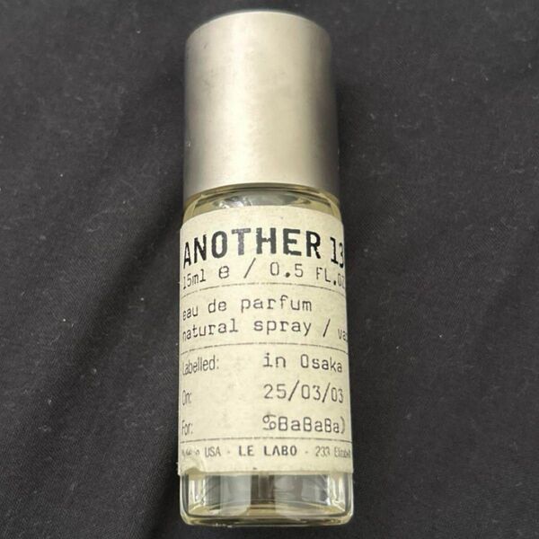 LELABO ルラボ アナザー13 Another13 15ml 香水 オードパルファム