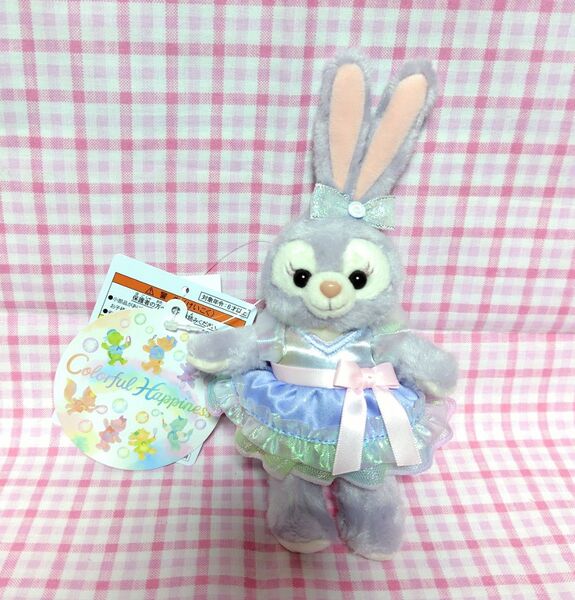 ディズニーシー 20周年 カラフルハピネス ステラルー ぬいぐるみバッジ ぬいば ディズニー ダッフィー&フレンズ