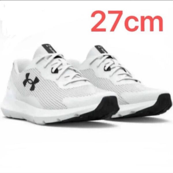 アンダーアーマー 27cm UNDER ARMOUR メンズ ランニング シューズ UA サージ3 ランシュー 3024883