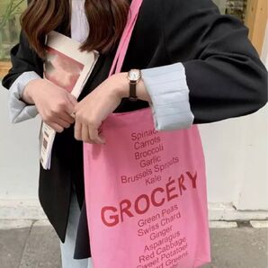 メッセージロゴトートバッグ