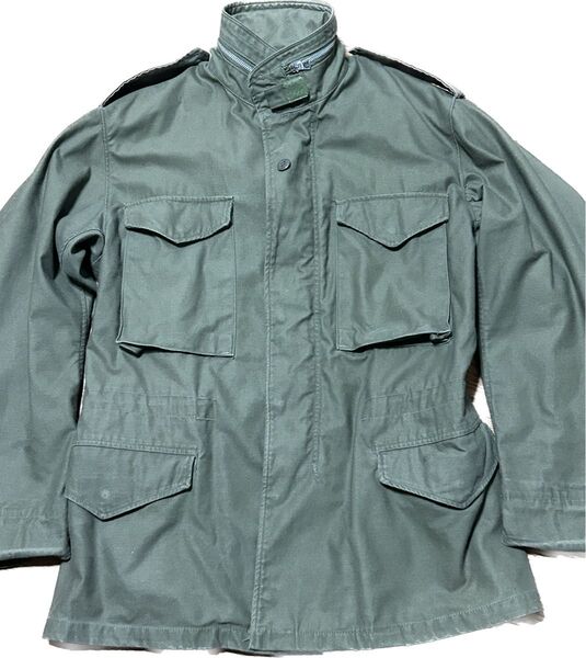 超希少 米軍実物 66年 M65 フィールドジャケット 2nd/Small Regular