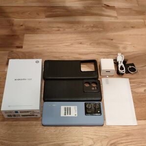 Xiaomi 13T アルパインブルー 256GB SIMフリー 元箱/ケース/フィルム付 美品
