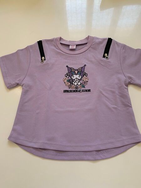 新品未使用 ANNA SUI mini クロミ コラボ Tシャツ 120cm パープル