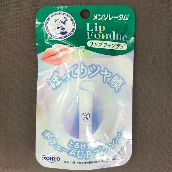 ロート製薬 メンソレータム リップフォンデュ クリア