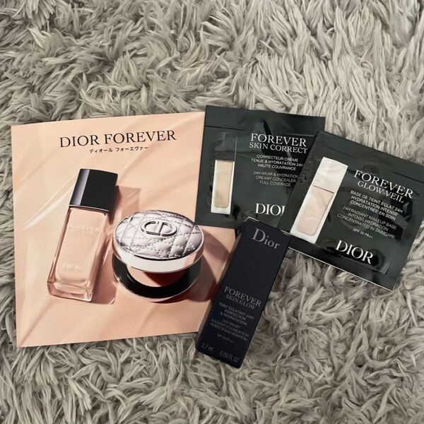 【450円】ディオール DIOR フォーエヴァーフルイドグロウ ファンデーション コンシーラー 化粧下地 グロウヴェール