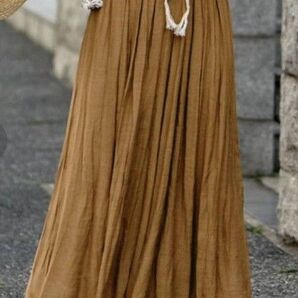 Re:EDIT 楊柳ワイドスカンツ Sサイズ 縄ベルト付き 完売商品 新品タグ付き