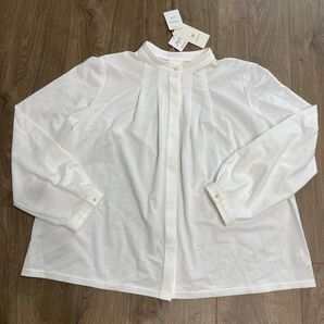 AMACA ホワイト 長袖シャツ UVカット 接触冷感