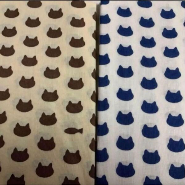 かまわぬ 手ぬぐい 限定 猫 豆絞り 2枚セット 手拭い てぬぐい