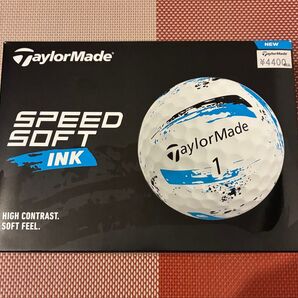 【 新品未使用 テーラーメイド ゴルフボール スピードソフトインク 】