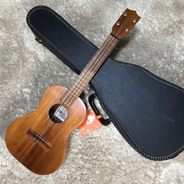 希少ビンテージ美品 KAMAKA HF-3 テナーウクレレ1974〜80年代製 GOTOH UPTペグ装備 年代物ケース付き