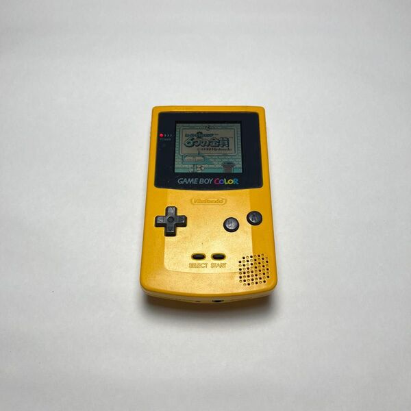 売り切れ御免セール 任天堂 ニンテンドー Nintendo ゲームボーイカラー CGB-001 イエロー 動作品 訳あり