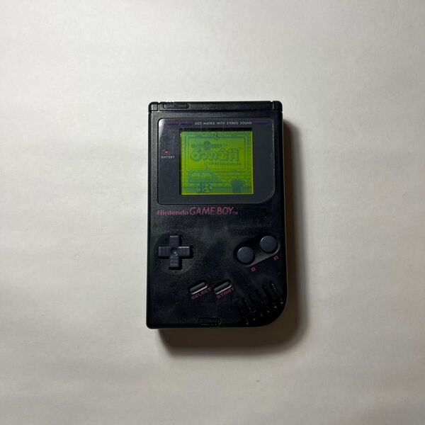 任天堂 ニンテンドー Nintendo ゲームボーイ 初代 ブラック 動作品 DMG-01