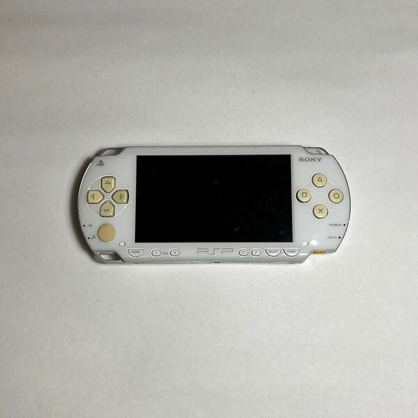 SONY ソニー プレイステーションポータブル PSP 1000 ホワイト 動作品 本体のみ バッテリーなし FW3.52 レトロ