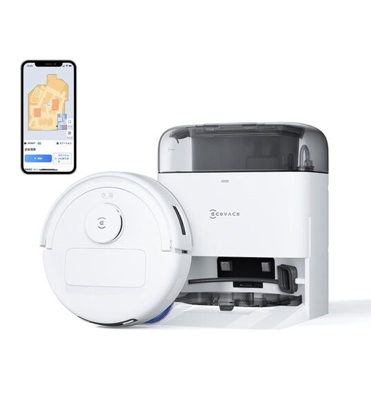ECOVACS (エコバックス) DEEBOT mini 吸引力8000Pa 全自動 ロボット掃除機