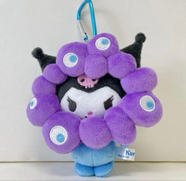 新品未使用 関西万博 サンリオ ミャクミャク なりきり ぬいぐるみ カラビナ キーホルダー EXPO2025 大阪万博 クロミ