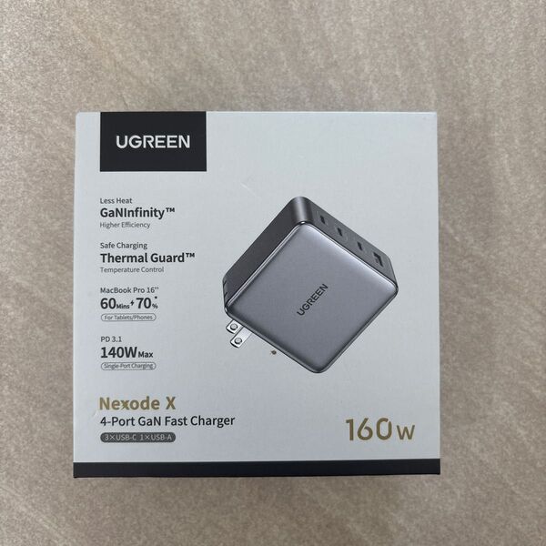 UGREEN Nexode X 4-Port GaN Fast Charger 160W