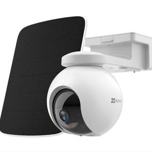 EZVIZ 400万画素 防犯カメラ 無線 屋外 工事不要 ソーラー ワイヤレス 監視カメラ 10400mAh