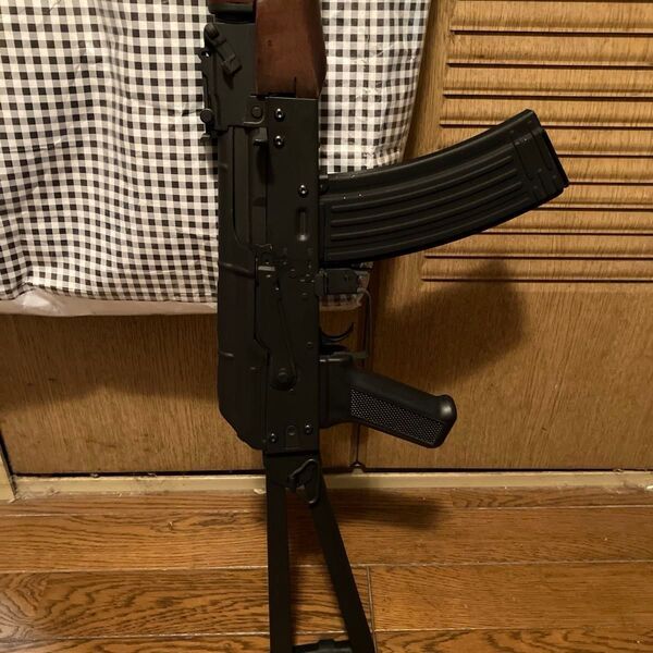 baton aps aks74 フルメタル リアルウッド 電動ガン