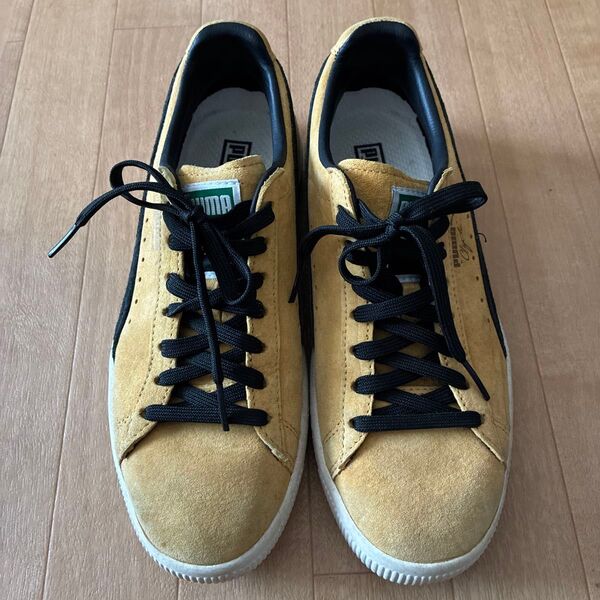 PUMA スウェードスニーカー マスタードイエロー 24cm