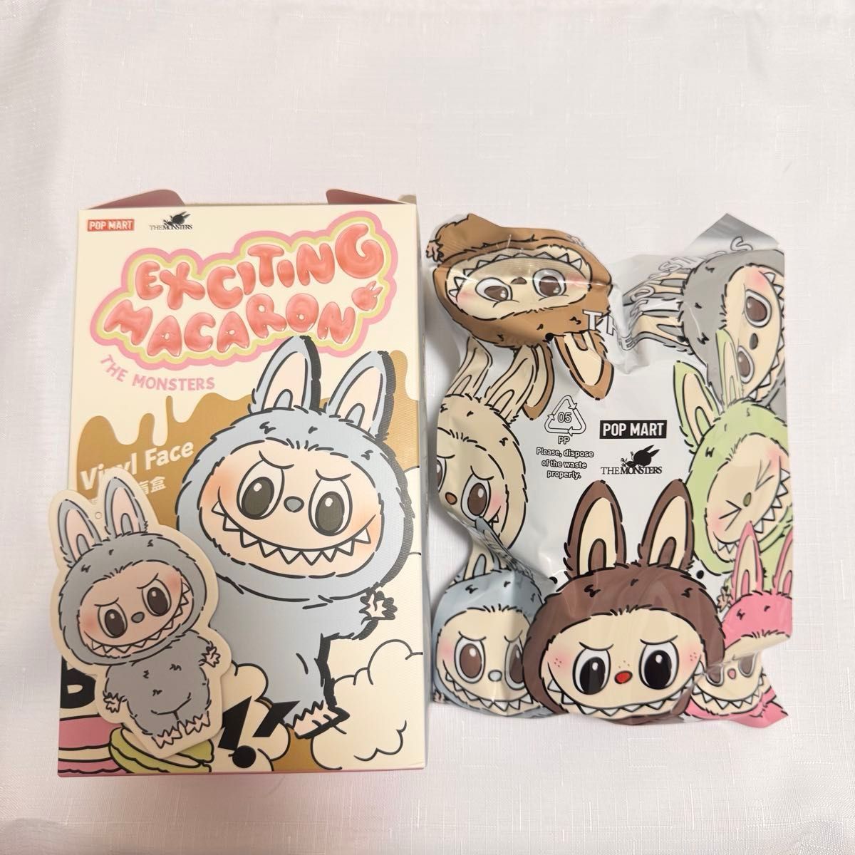 ぬいぐるみ POPMART THE MONSTERS LABUBU Toffee POPMART LABUBU マカロン ぬいぐるみ Toffee|Yahoo!フリマ(旧
