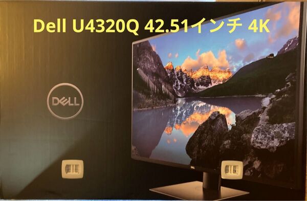 Dell U4320Q 42.51インチ 4K IPSモニター