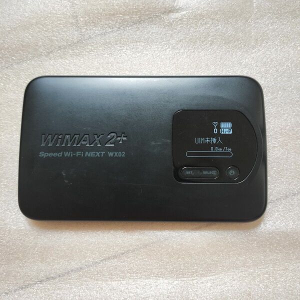 Speed Wi-Fi NEXT WX02 UQ WiMAX2+ モバイルルーター