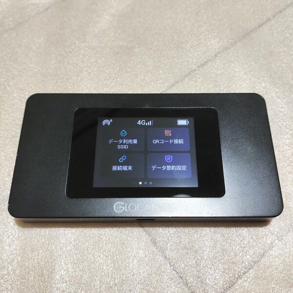 GLOCALNET NA01モバイルルーター 楽天モバイルSIMプロファイル設定済