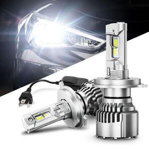 H4 LED ヘッドライト BORDAN 6500k 50W*2 ハイパワー 静音ファン