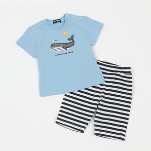 kladskap 新品 クジラ半袖Tシャツセットアップ 110
