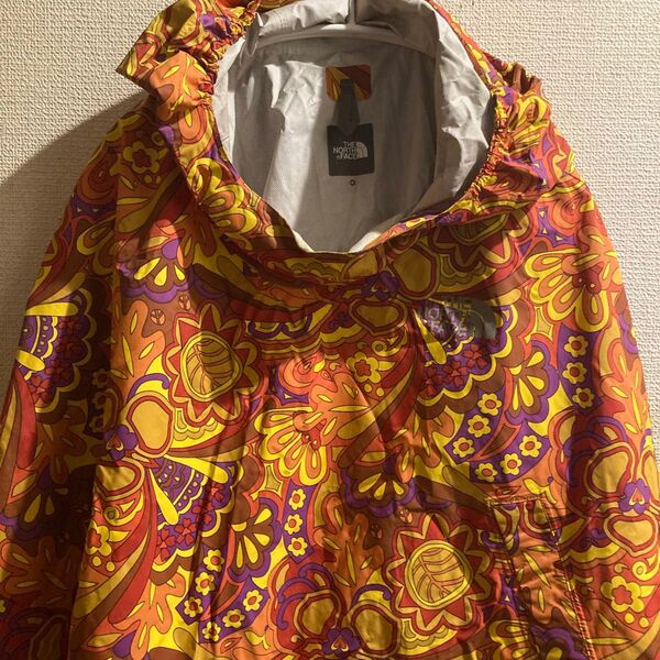 THE NORTH FACE レインポンチョ 花柄 レトロ 10
