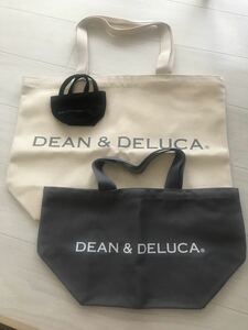 3種　公式DEAN&DELUCA 名古屋にて購入　ディーンアンドデルーカ トートバッグSET