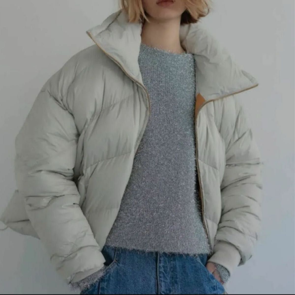 ＜6×1＞high collar down jacket ハイカラーダウンジャケット