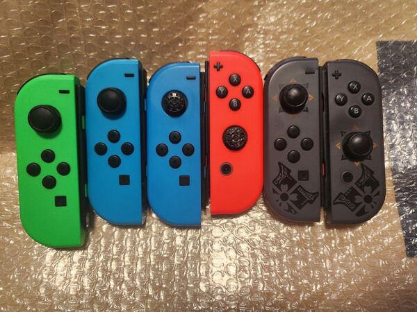 Nintendo Switch Joy-Con 純正 ジョイコン L R グレー ジャンク